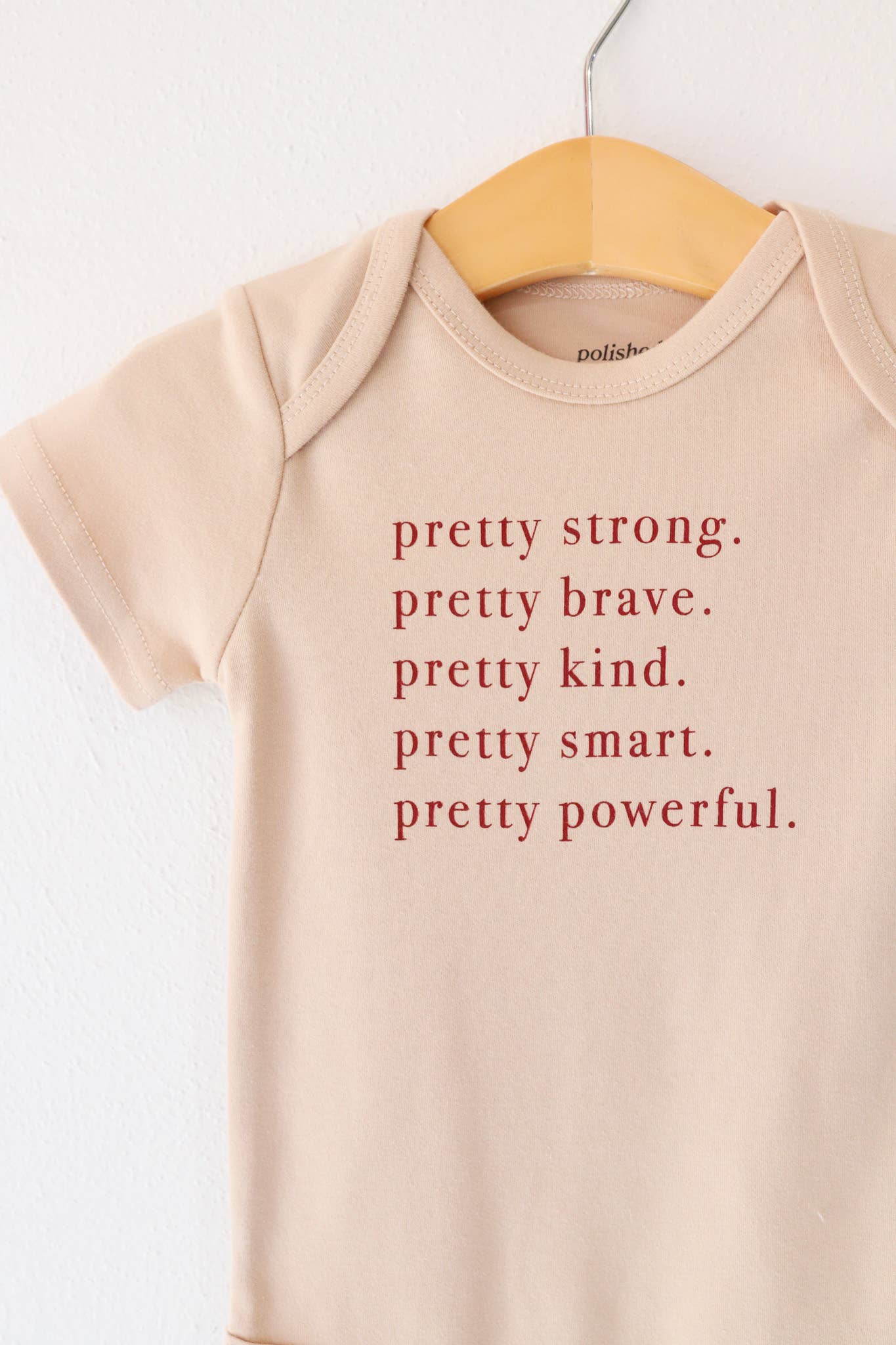 Pretty Brave Baby Onesie