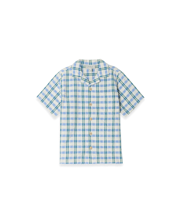 Seersucker Button Up
