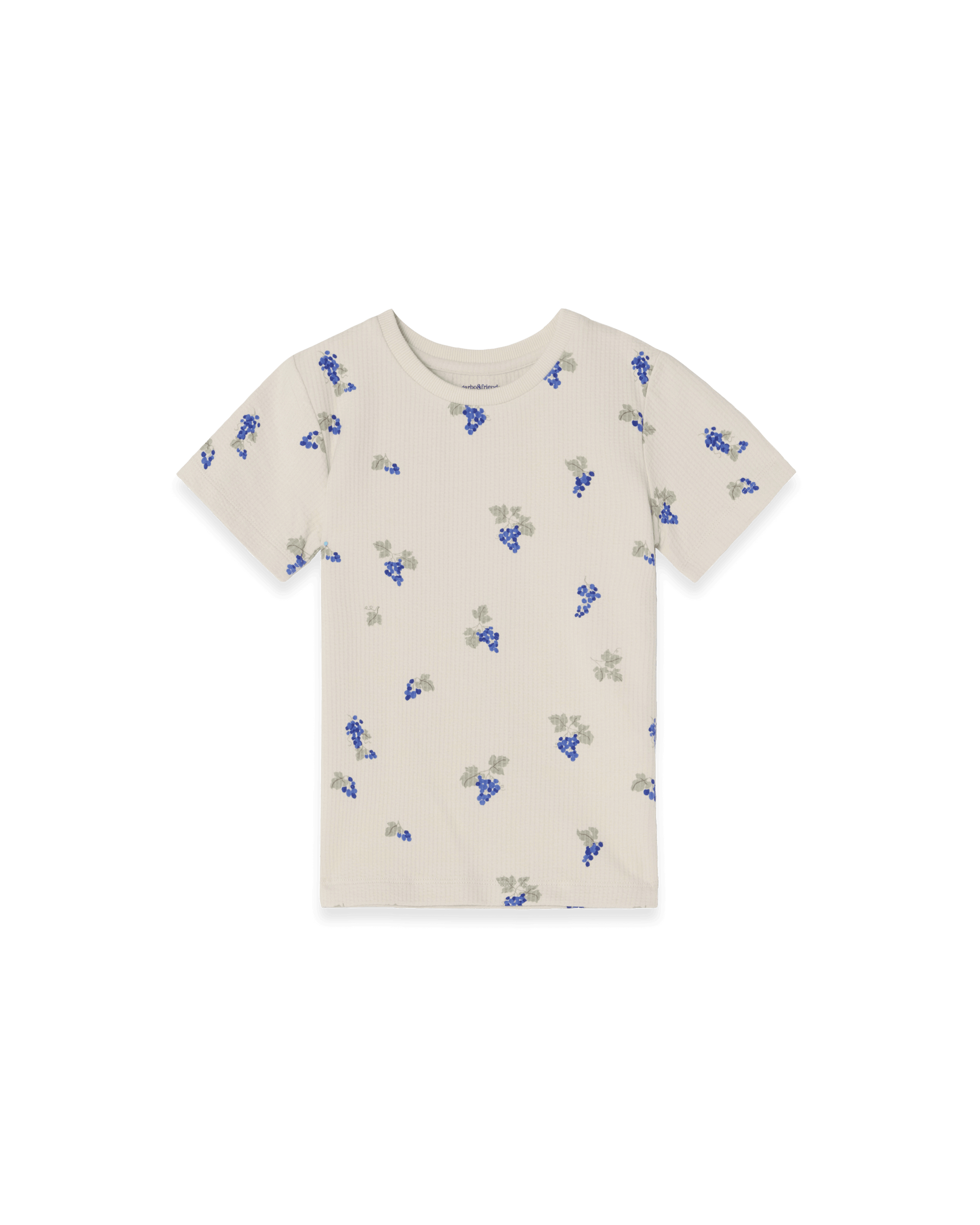 Grapes Ecru Jersey T-Shirt