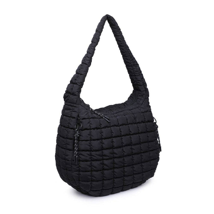 Quilted Puffer Nylon Hobo