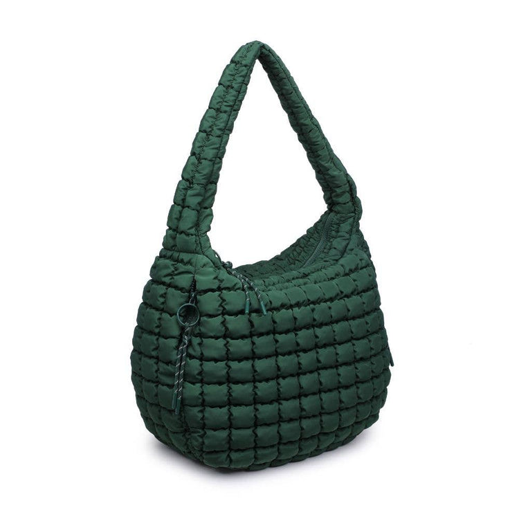Quilted Puffer Nylon Hobo