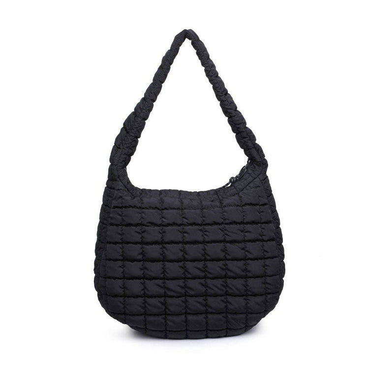 Quilted Puffer Nylon Hobo