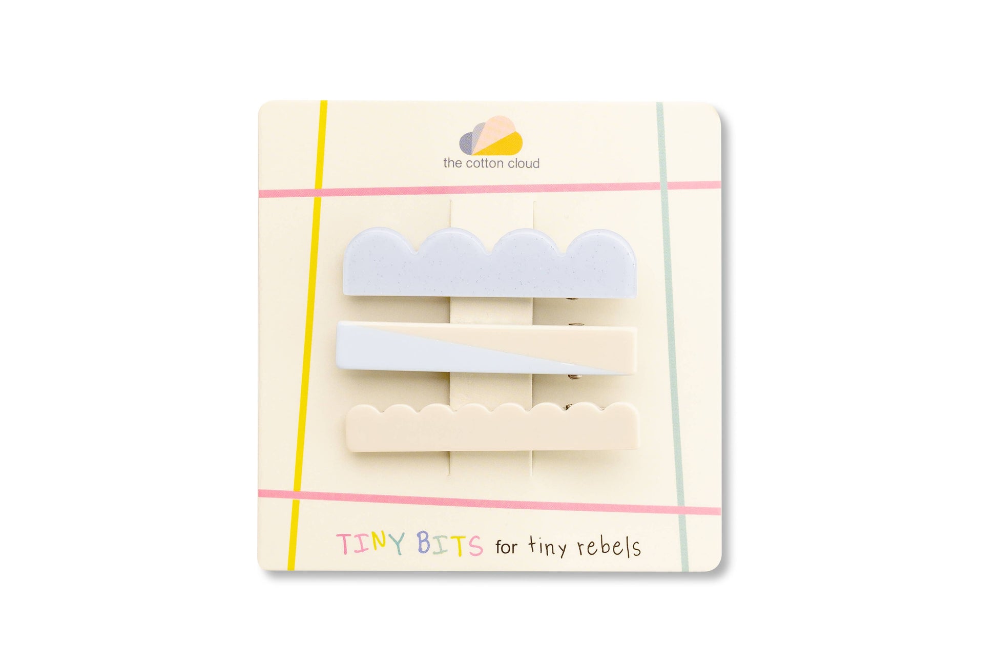 Hair Pins 3-Set Cloud