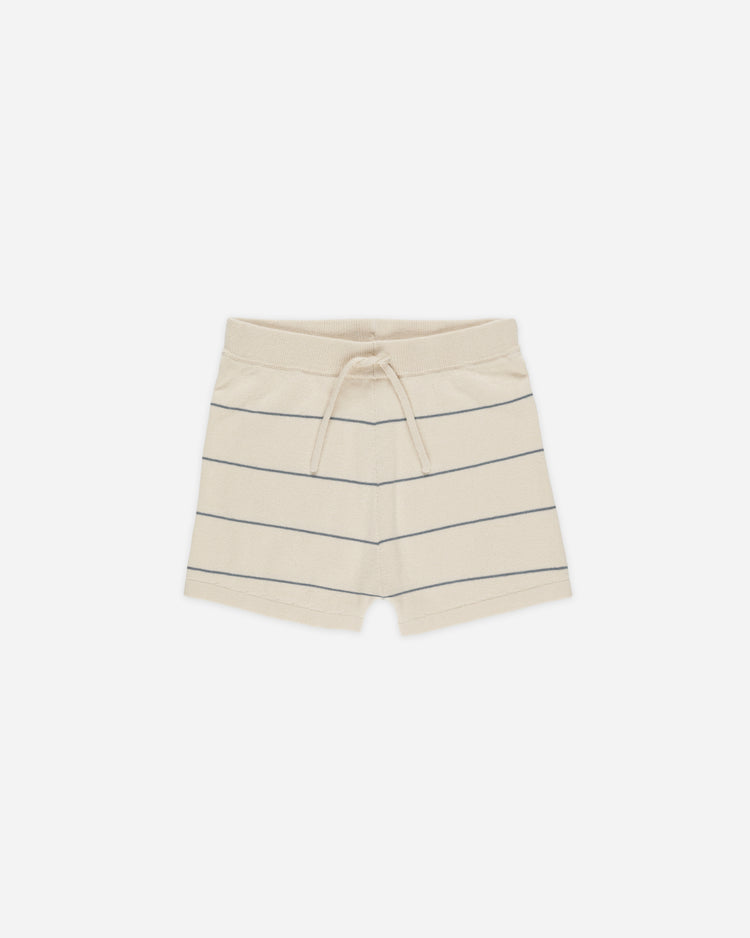 Chandler Knit Short - Blue Stripe