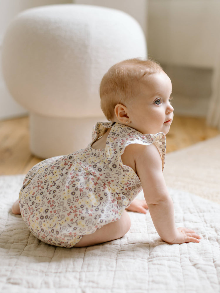 Organic Baby Sommer Romper - Giada Floral