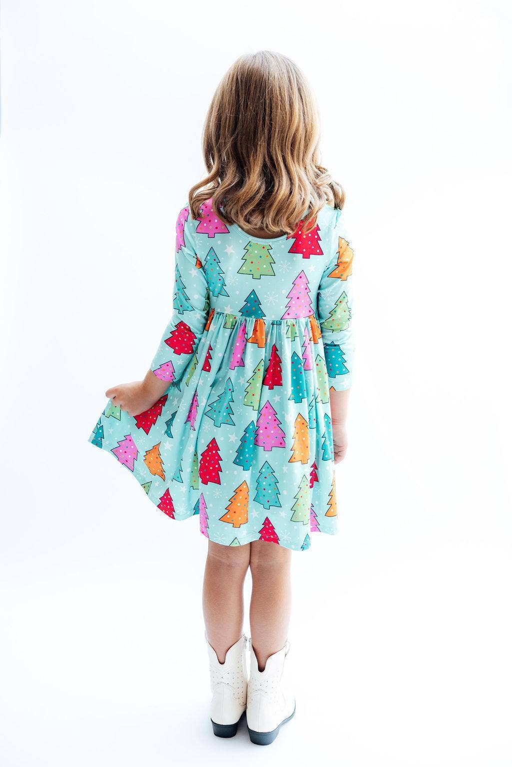 Oh Christmas Tree Pocket Twirl Dress