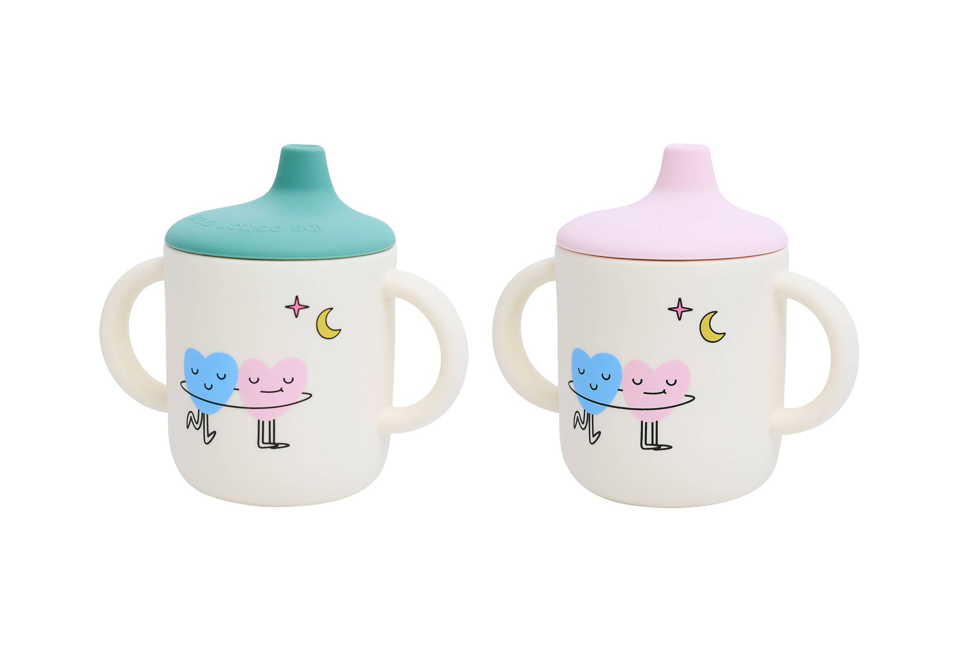 Sippy Cup 2-Set Dancing Hearts