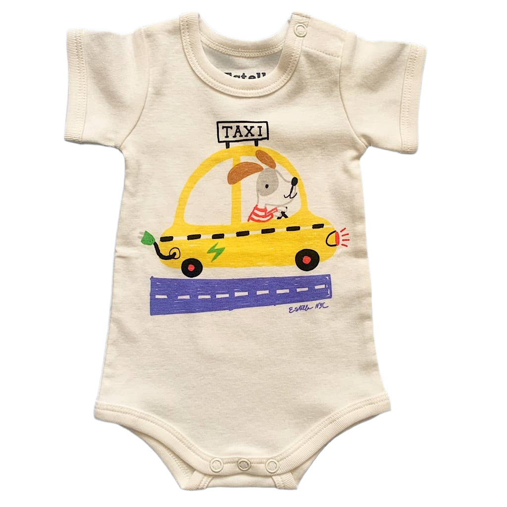 Taxi Onesie - Handmade