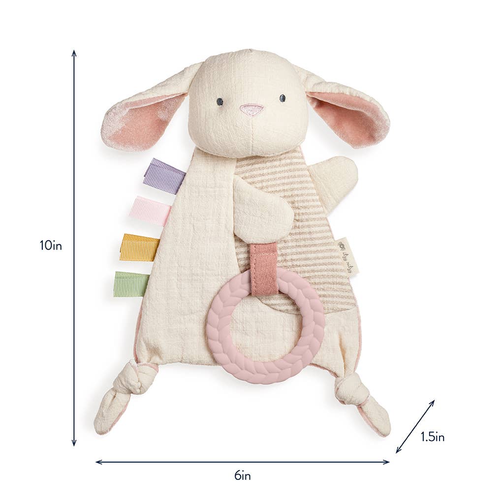 Bitzy Crinkle™ Sensory Toy with Teether