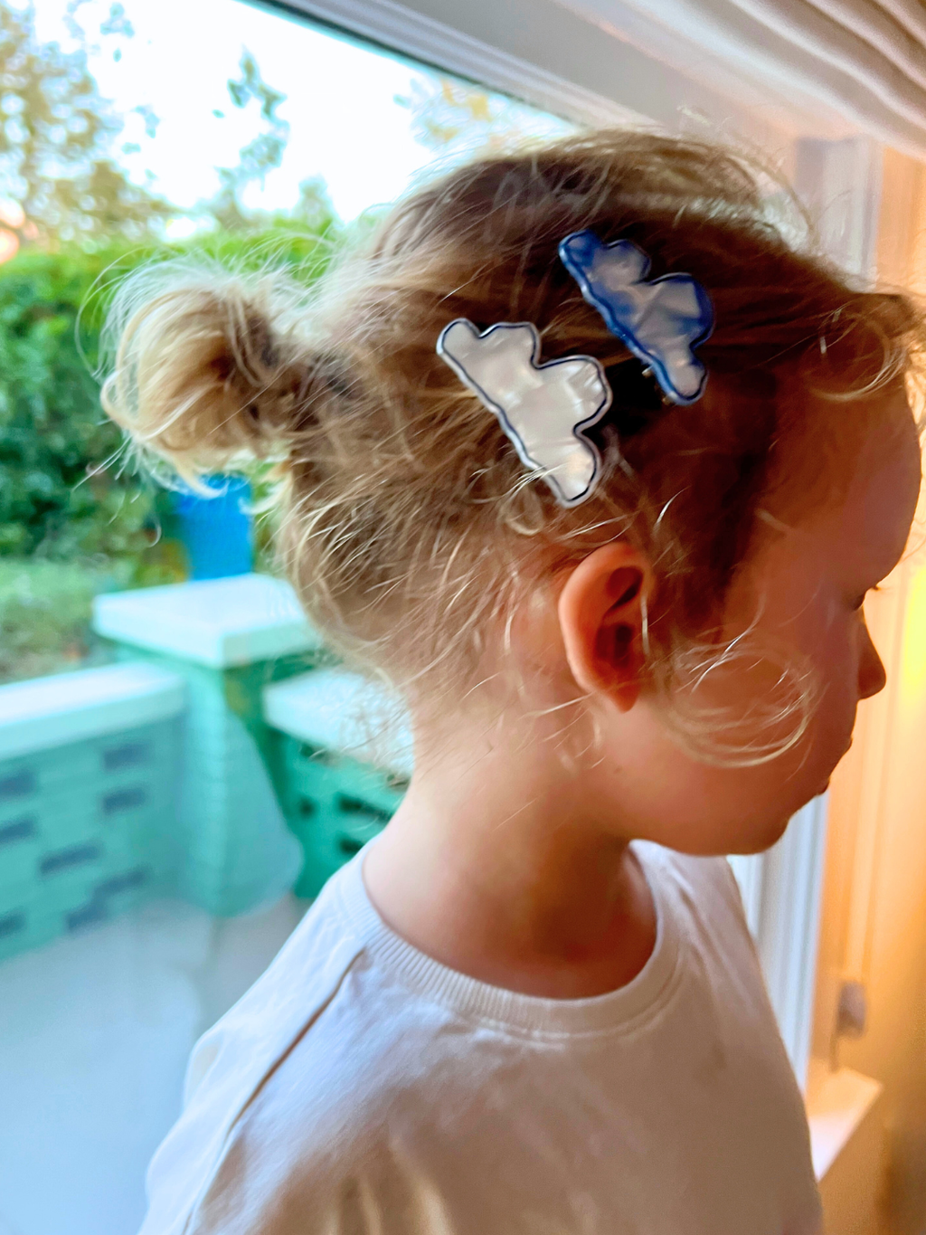 Cloud Hairclips