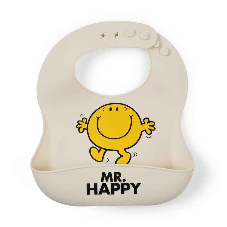 Silicone Bib Mr. Happy