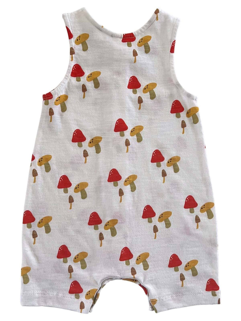 Mushroom Organic Bay Romper