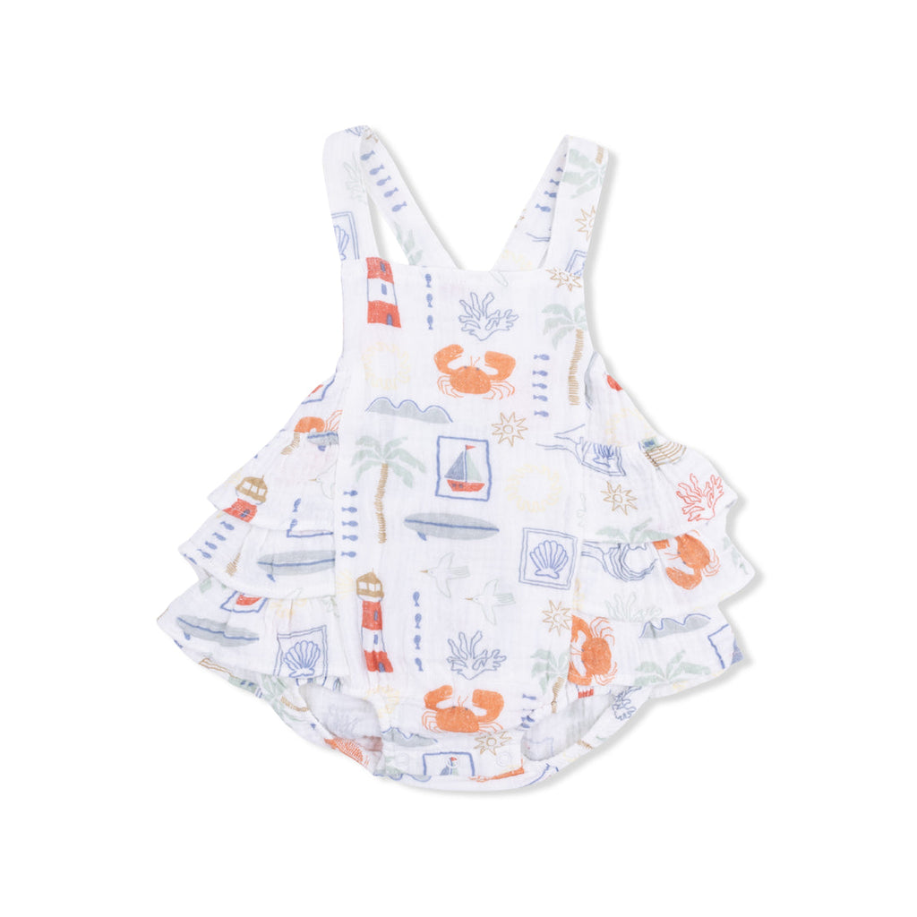 Ruffle Sunsuit - Club Mediterranean