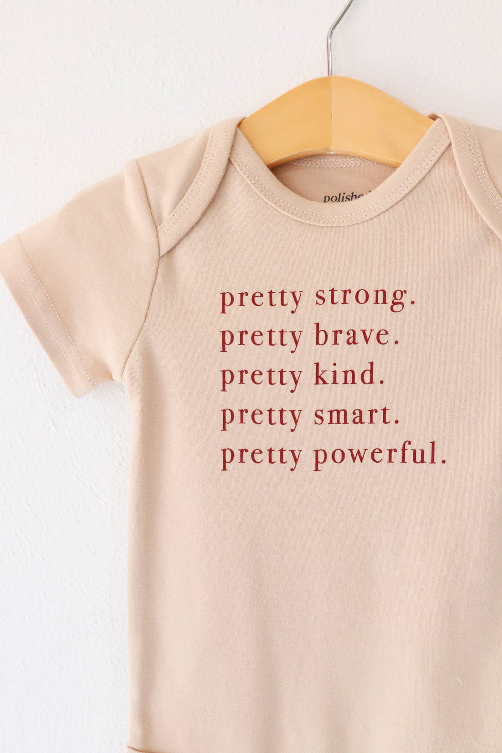 Pretty Brave Baby Onesie