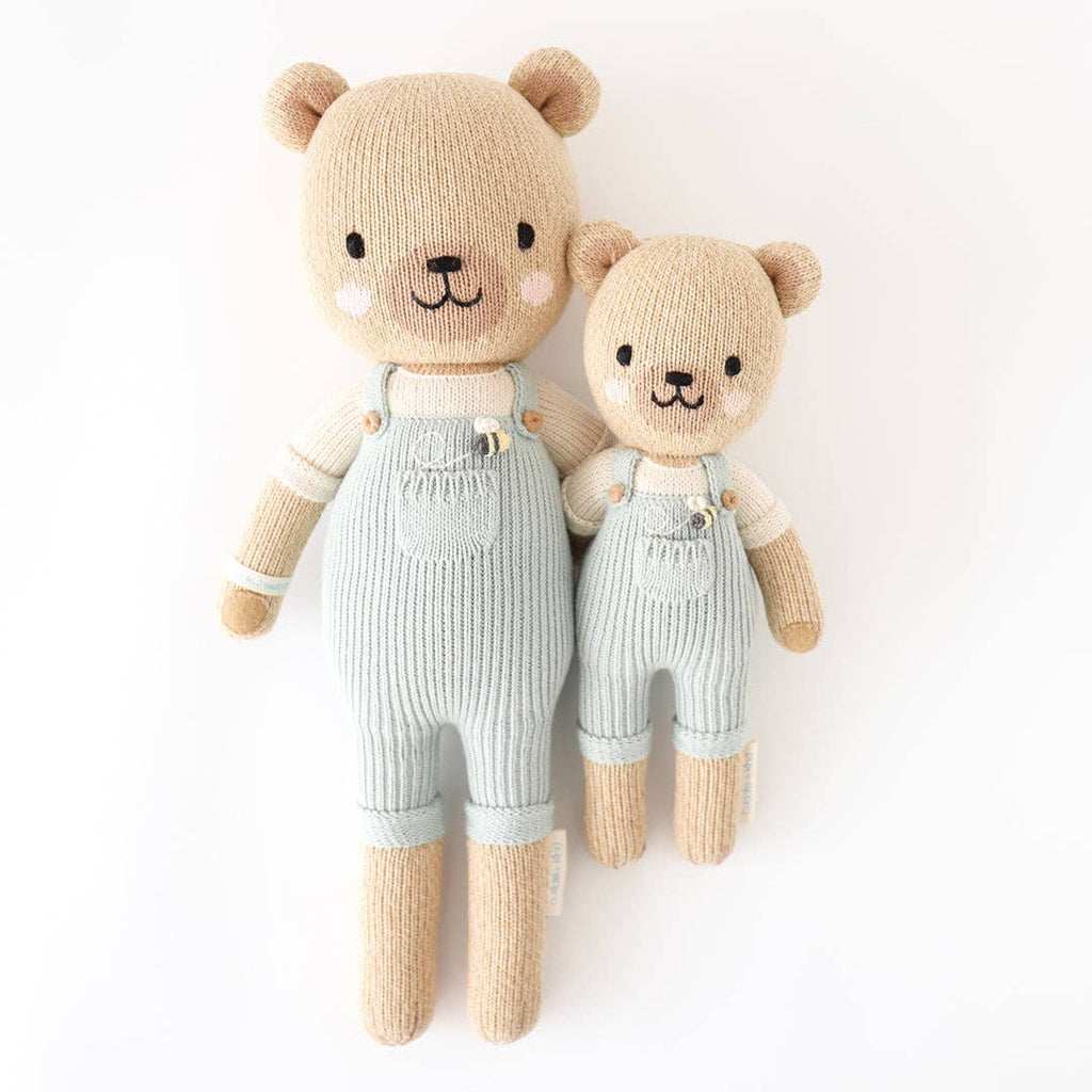 Charlie the Honey Bear Hand-Knit Doll, Gives 10 Meals