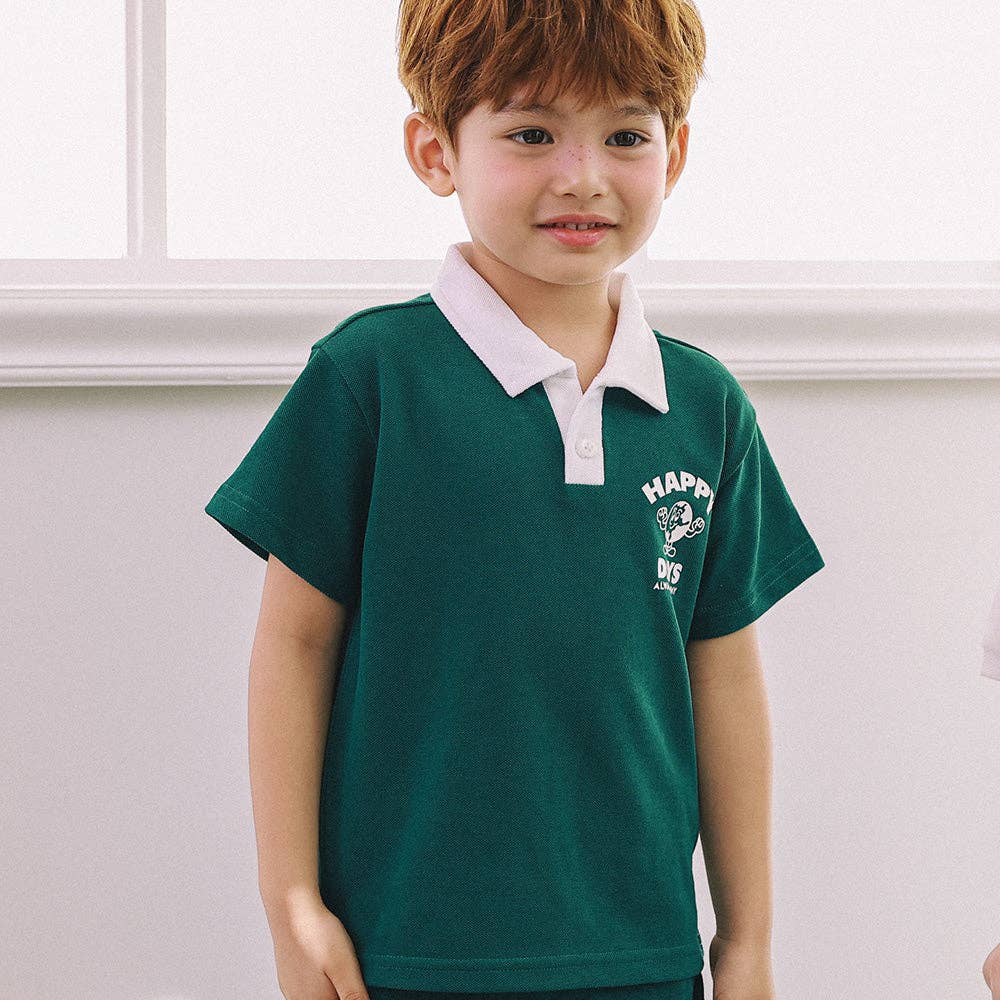 Max Piqué Polo Shirt & Side Stripe Shorts Set