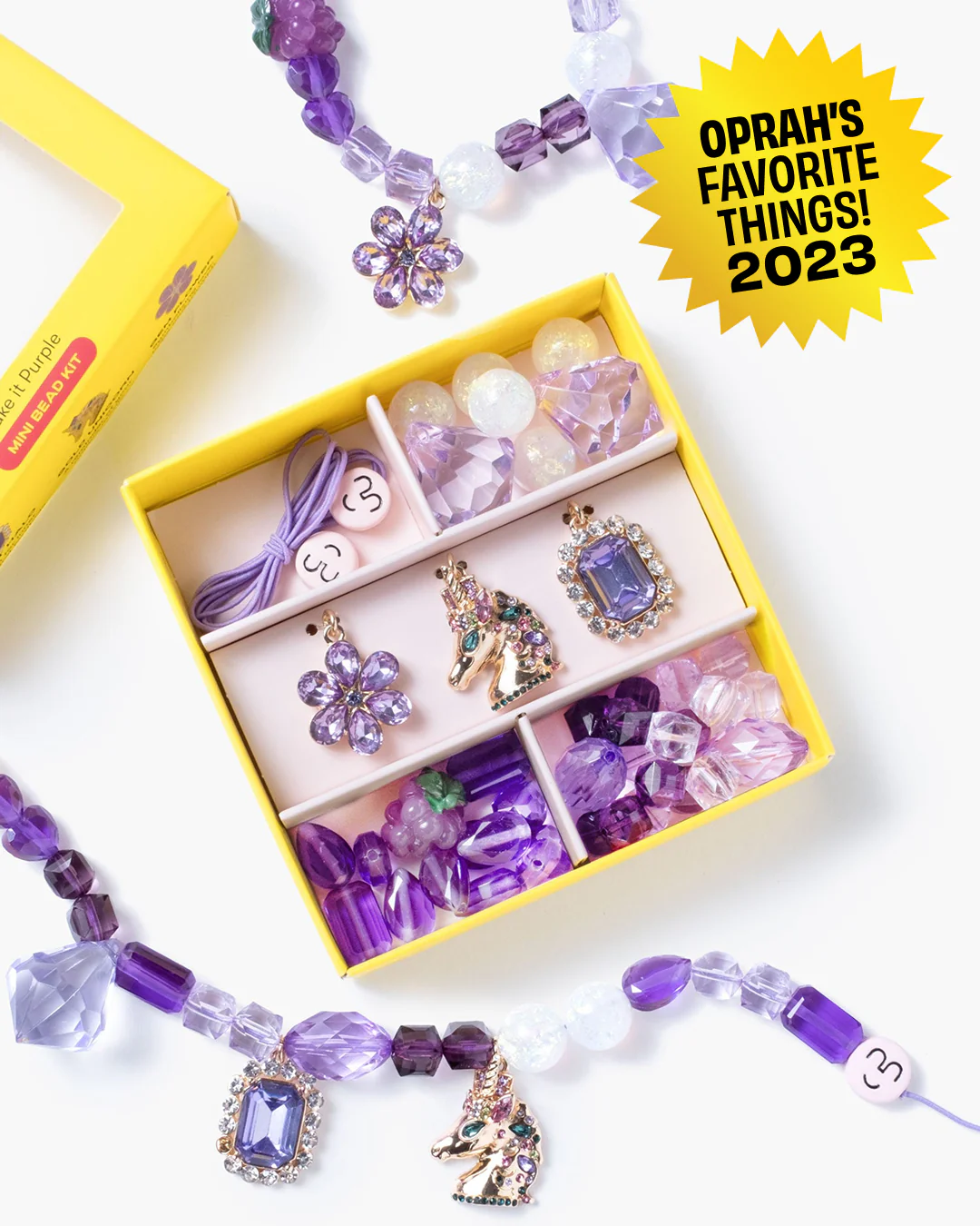 Make it Purple Mini Bead Kit by Super Smalls