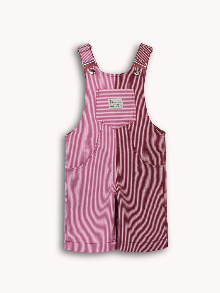 Watermelon Stripes Short Dungaree