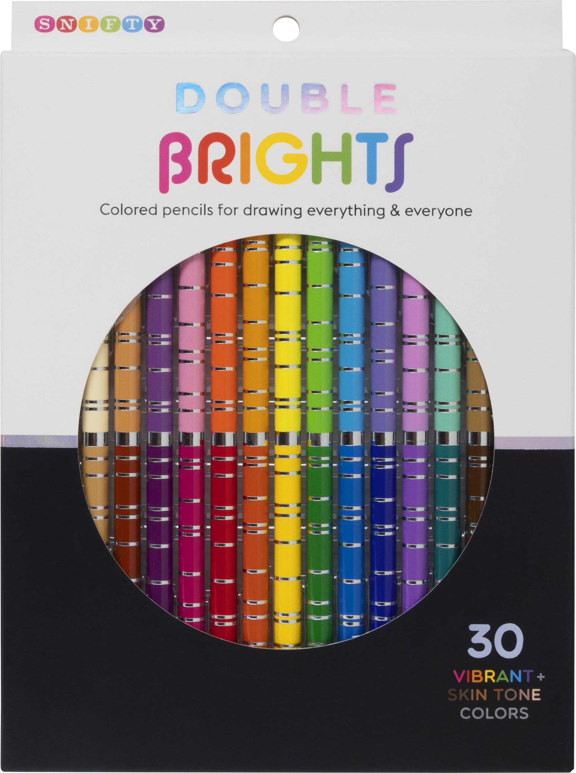 DOUBLE RAINBOW DUAL ENDED COLORED PENCILS