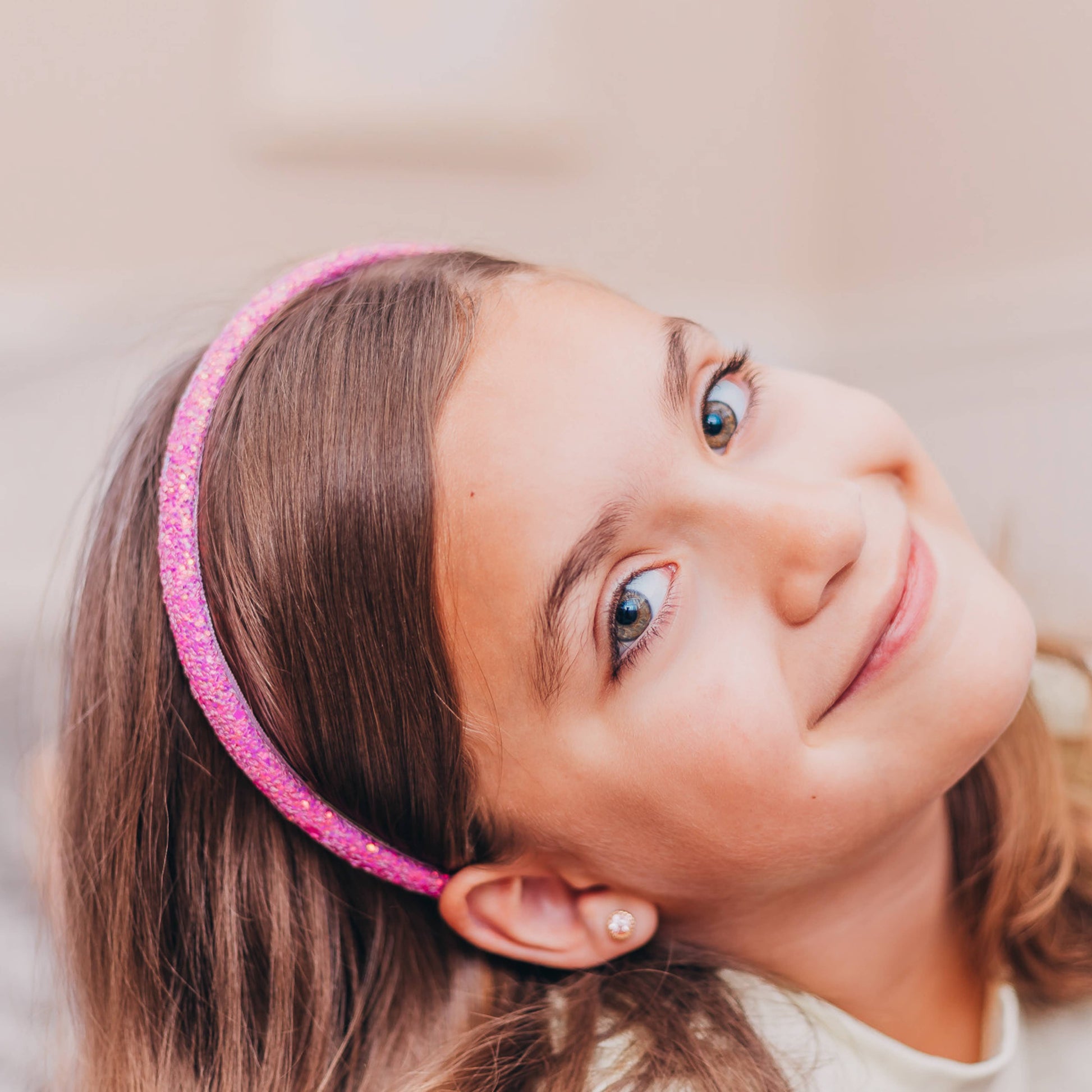 Glitter Headband - Thin Hairbands for Kids