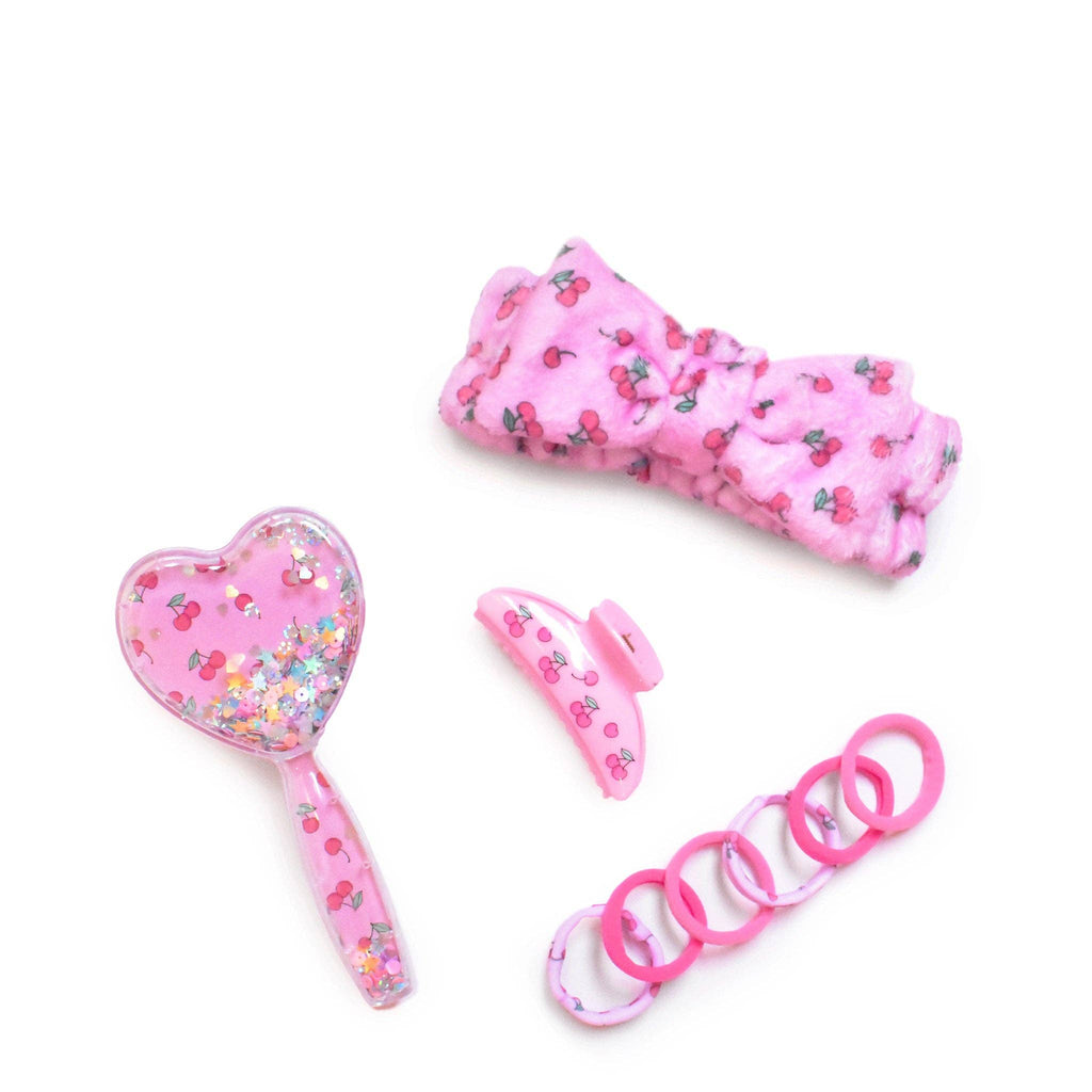 Cherry Printed Spa Set