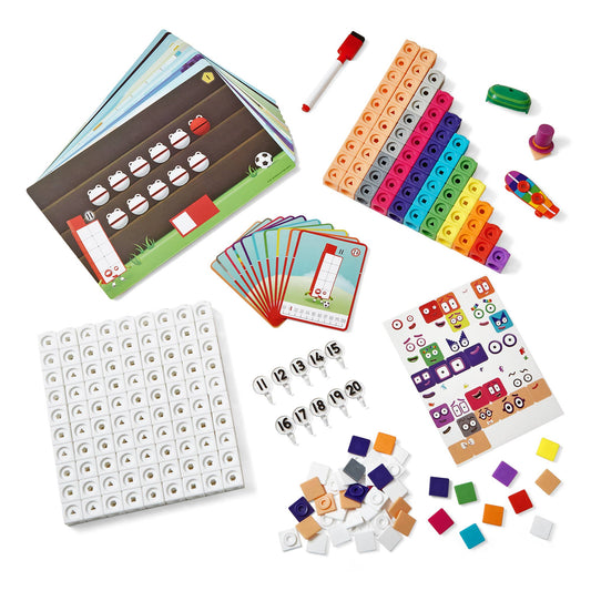 Mathlink® Cubes Numberblocks 11-20 Set