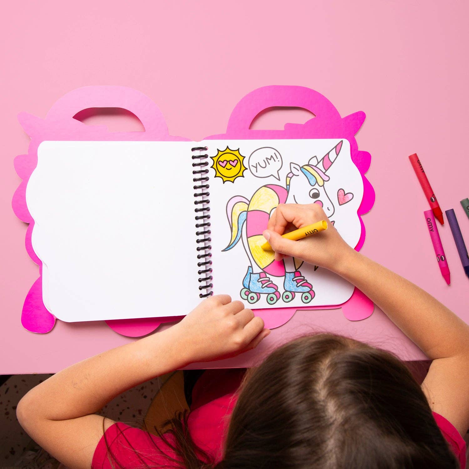 UNICORN SUPER COLORING & STICKER BOOK