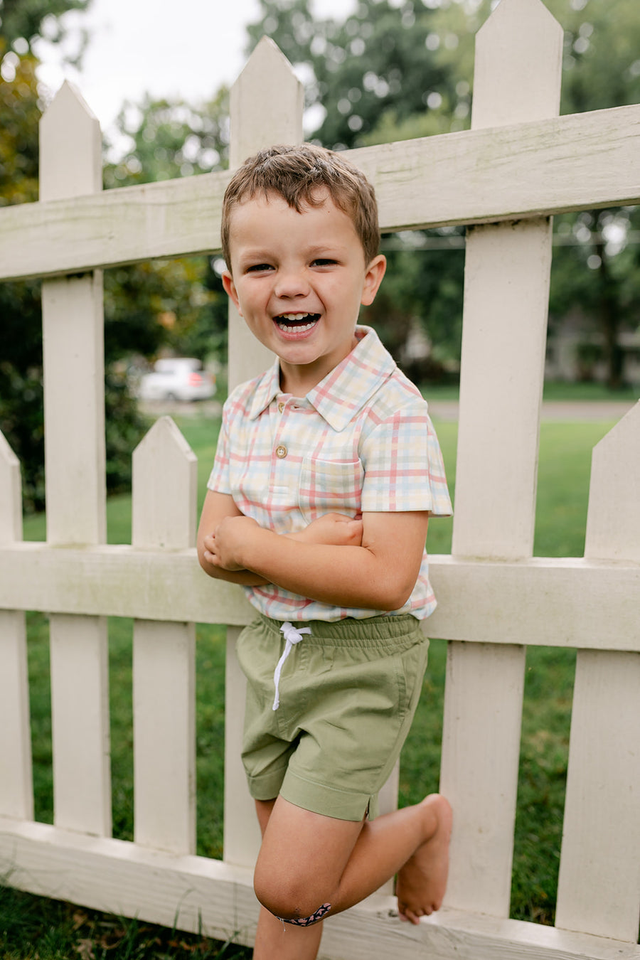 James Shorts - Sage Green
