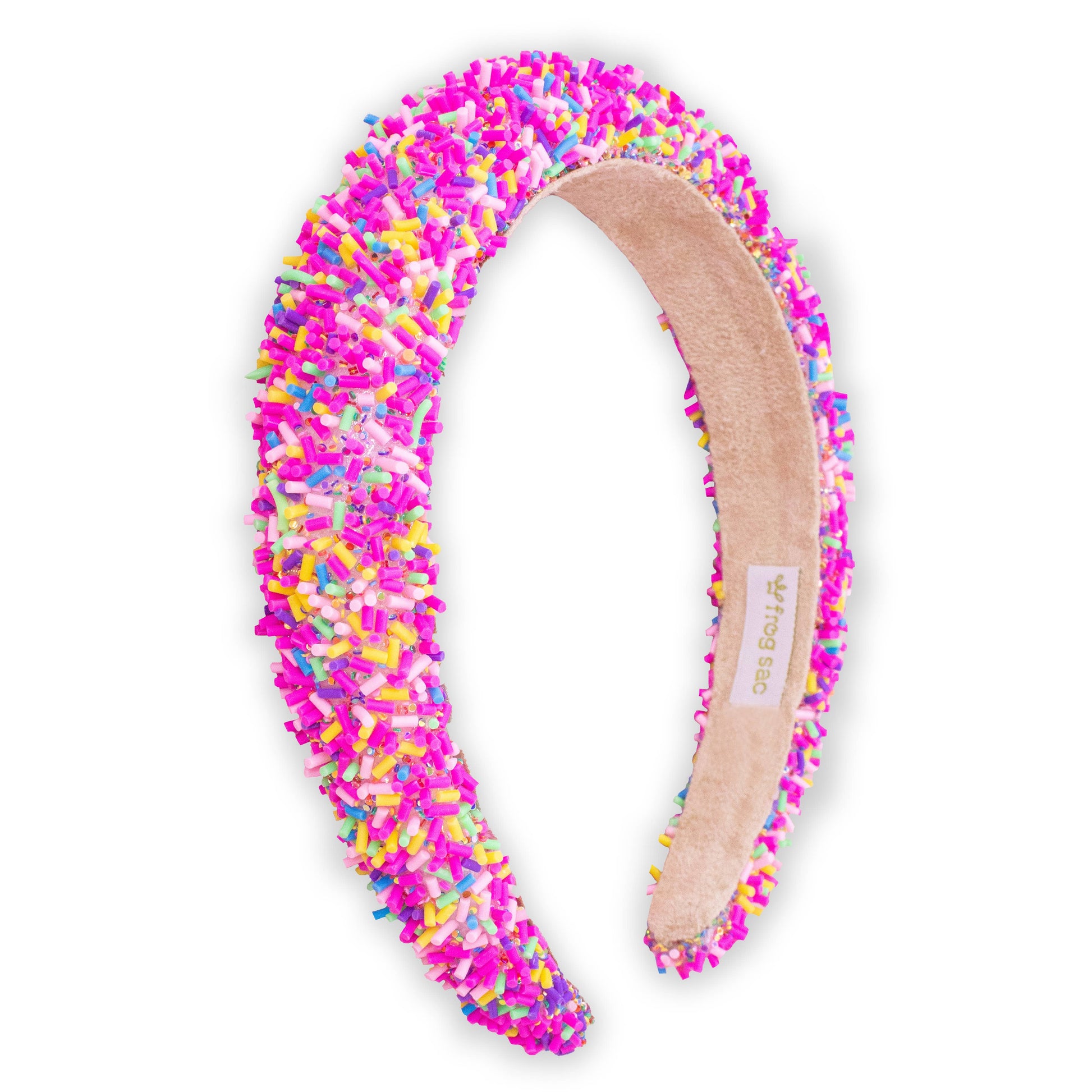 Kids Padded Sprinkle Headband | Pink or Light Blue