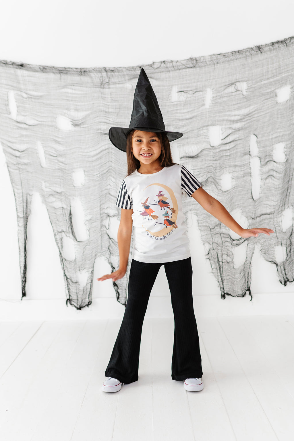 Midnight Rib Flare Pants
