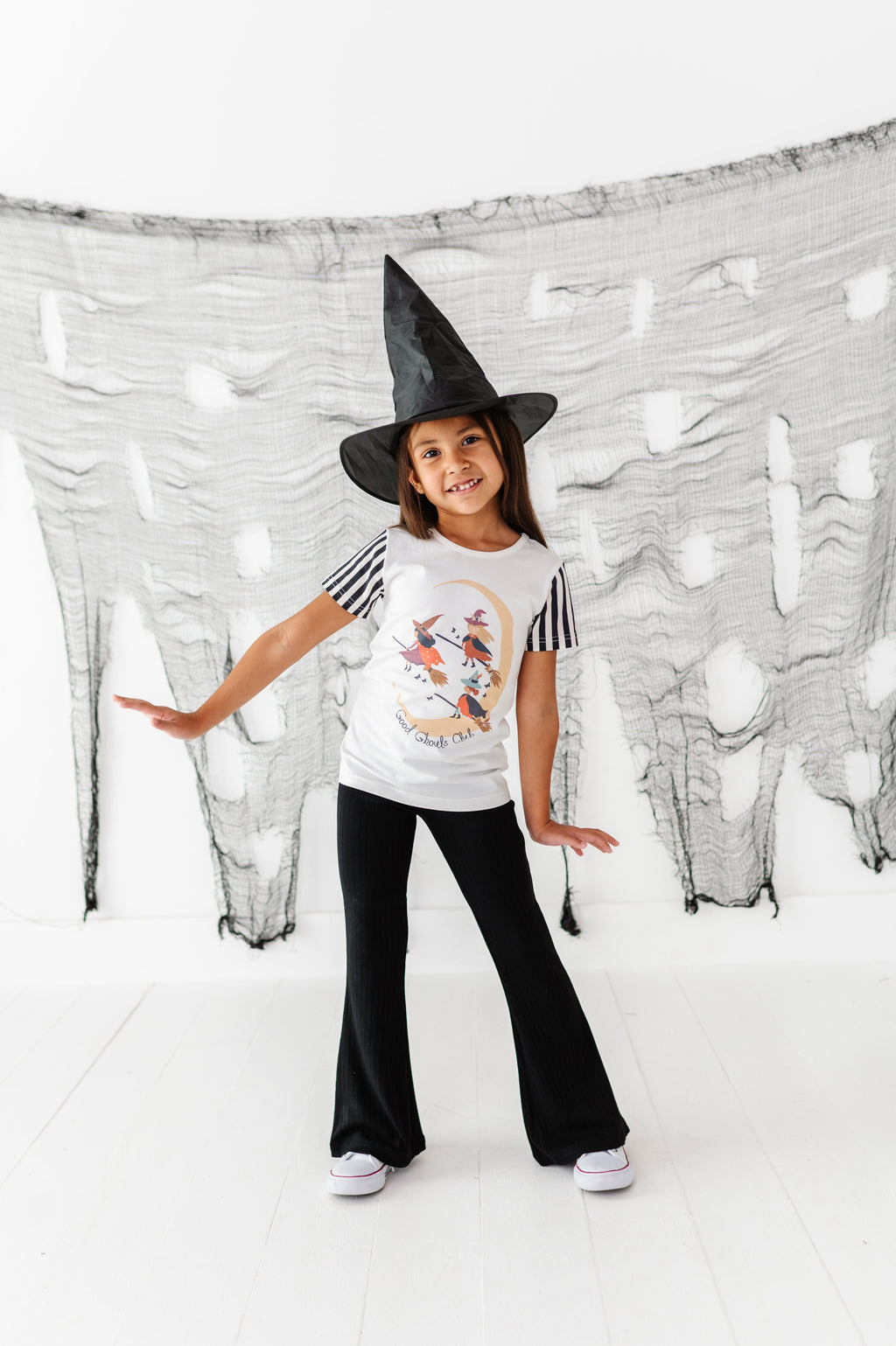 Midnight Rib Flare Pants