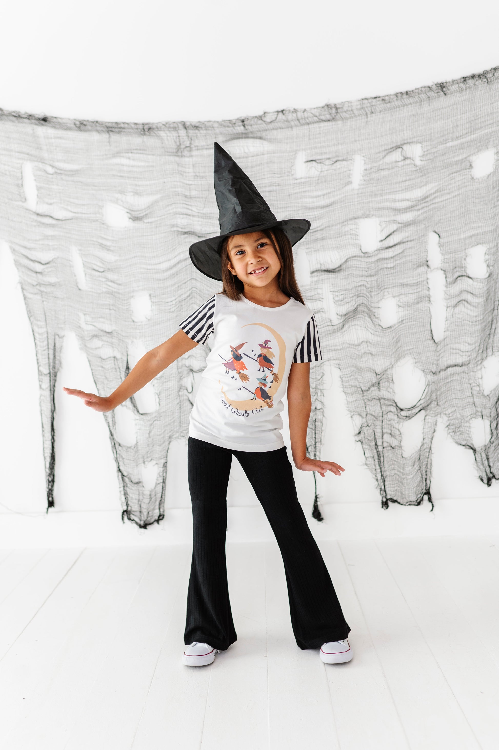 Midnight Rib Flare Pants