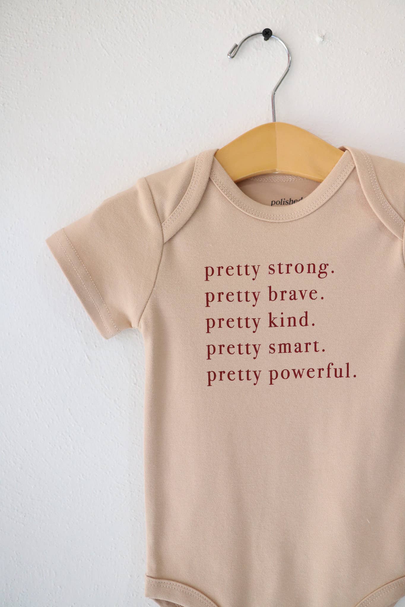 Pretty Brave Baby Onesie