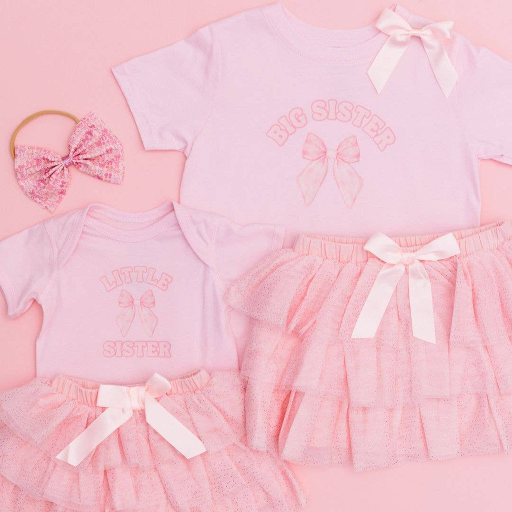 Ballet Bow Tiered Tutu - Coquette