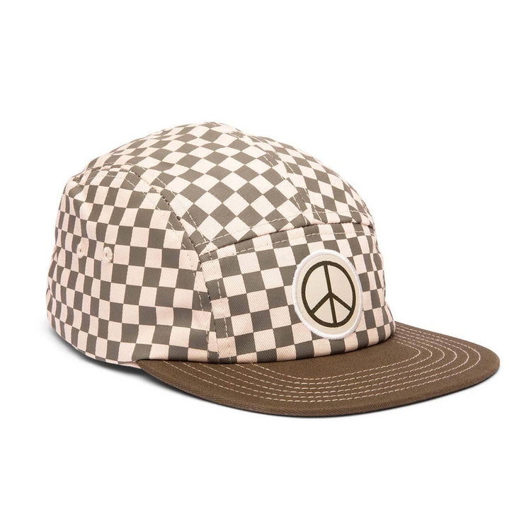 Checkered Peace Hat