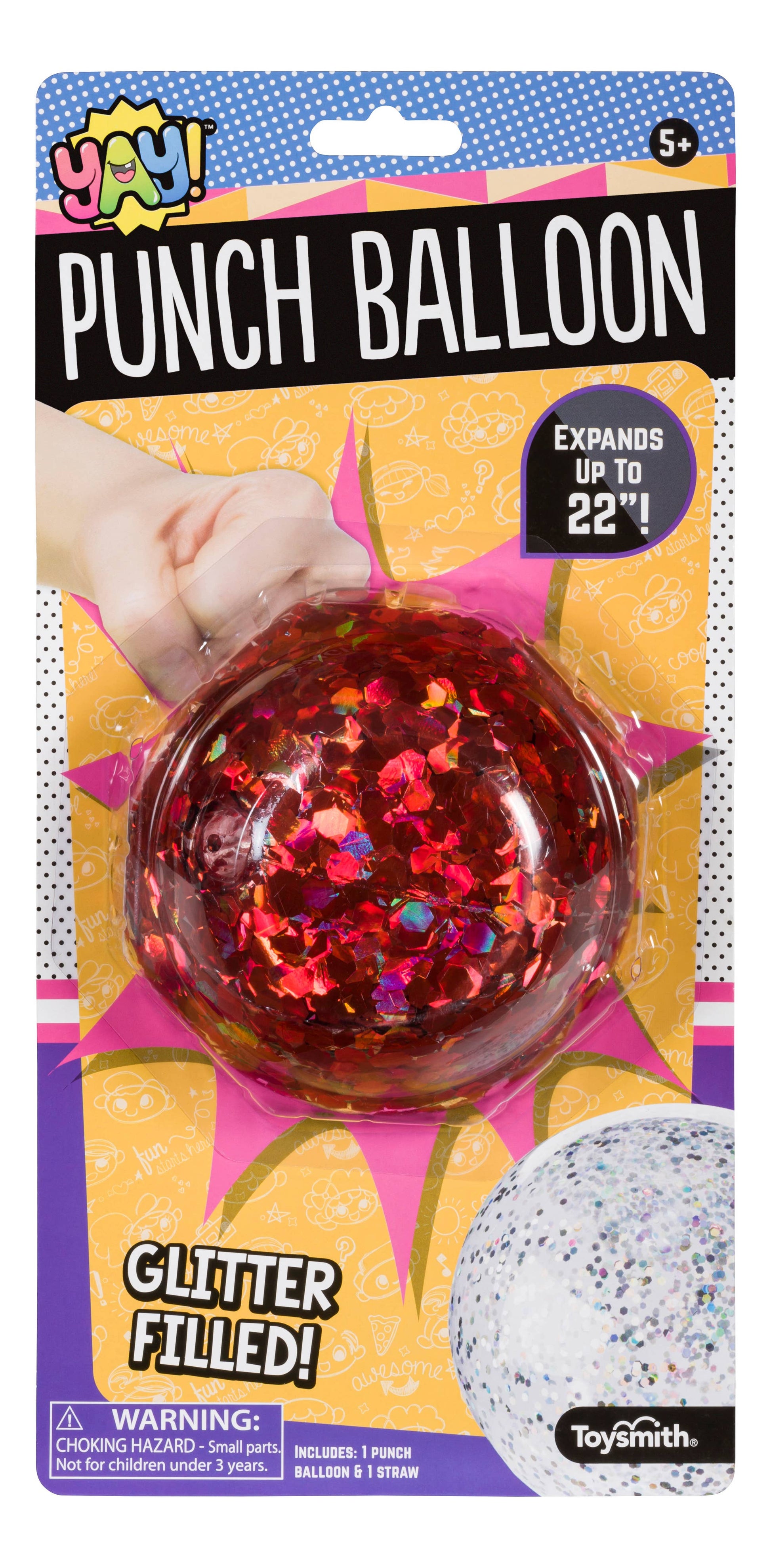 Glitter Punch Balloon