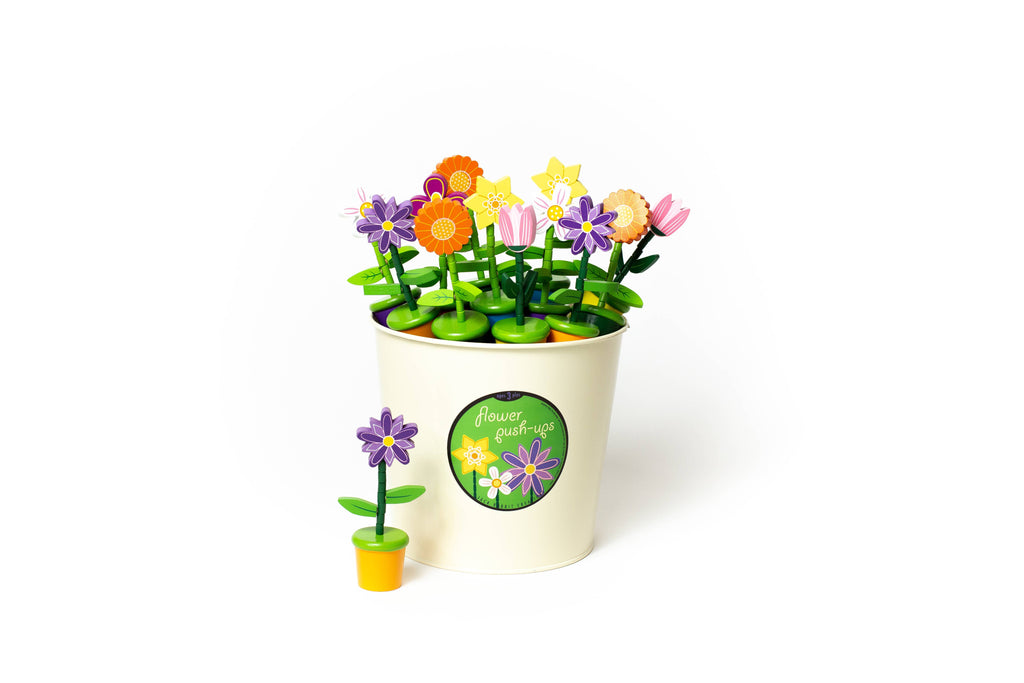 Flower Push Puppets