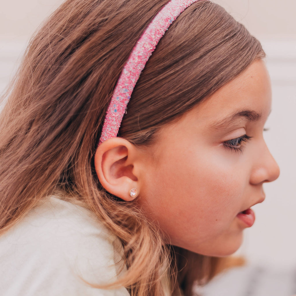 Glitter Headband - Thin Hairbands for Kids