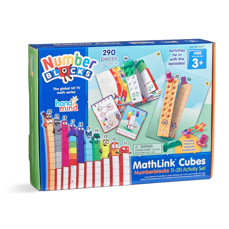 Mathlink® Cubes Numberblocks 11-20 Set