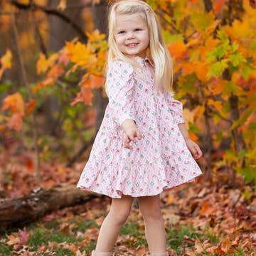 Dixie Pink Floral Dress