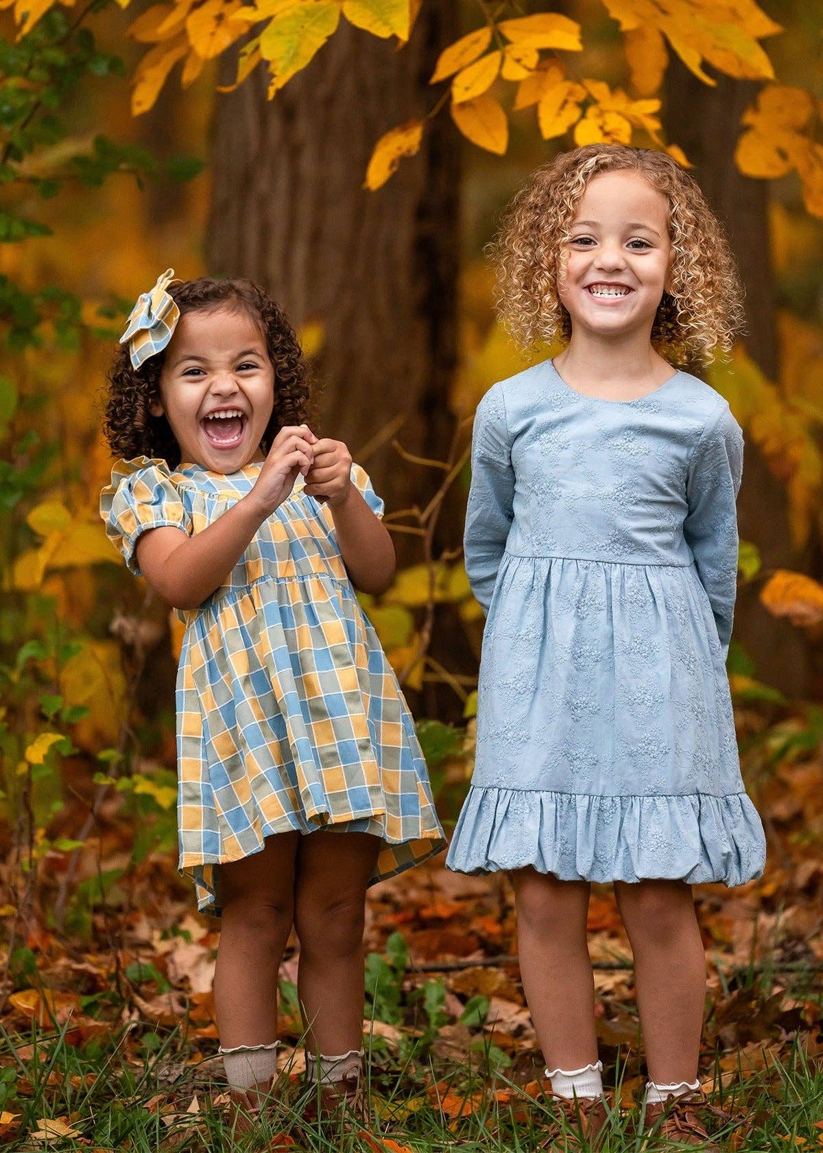Leah Checkered Dress