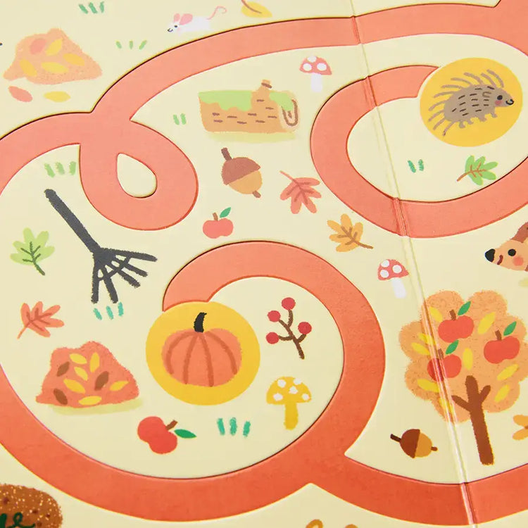 The A-MAZE-ing Seasons: A follow-your-finger book!