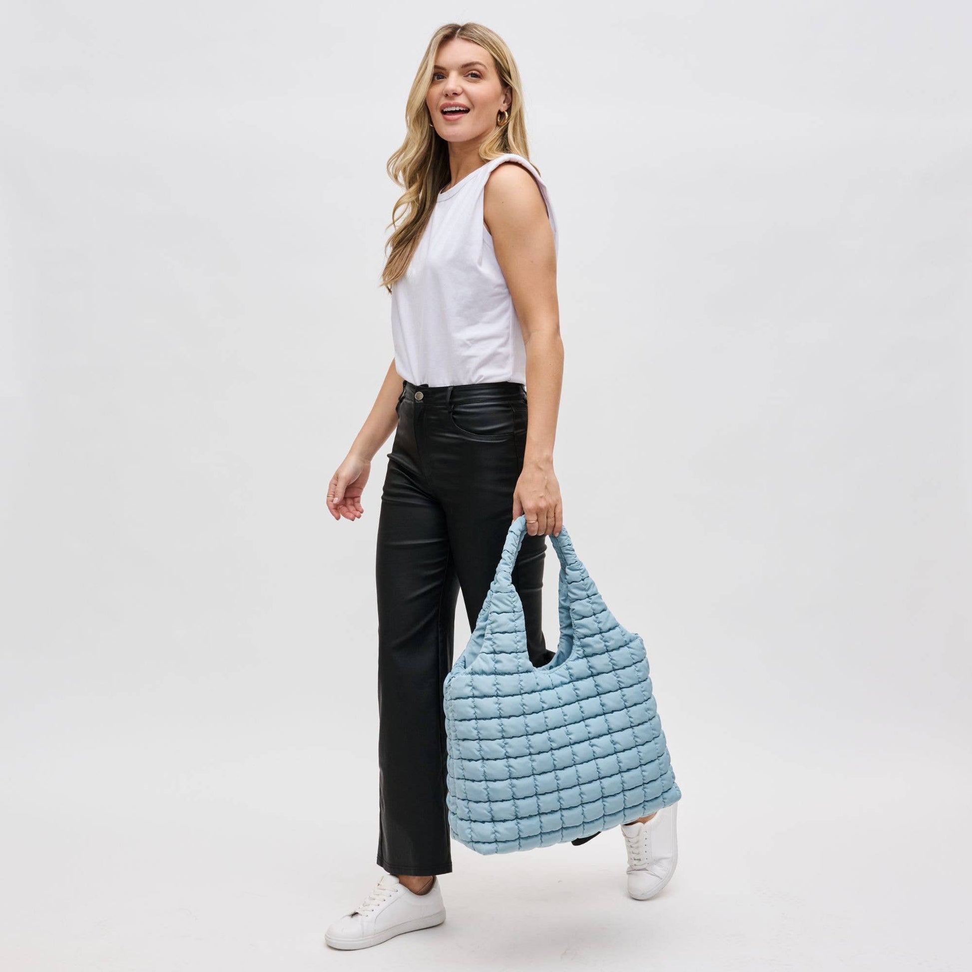 Elevate - Quilted Puffer Nylon Hobo