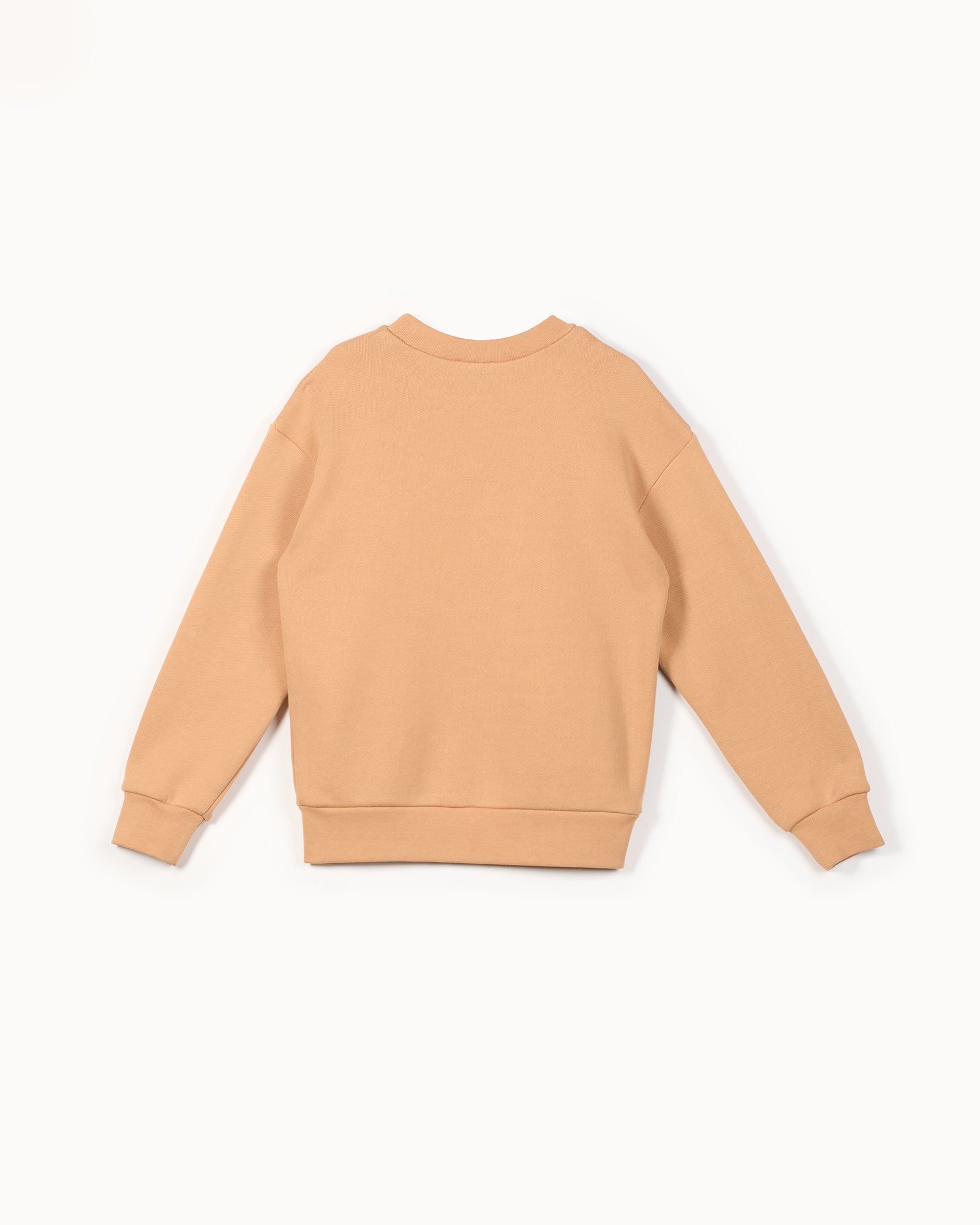 Cotton Sweatshirt with Piano Print