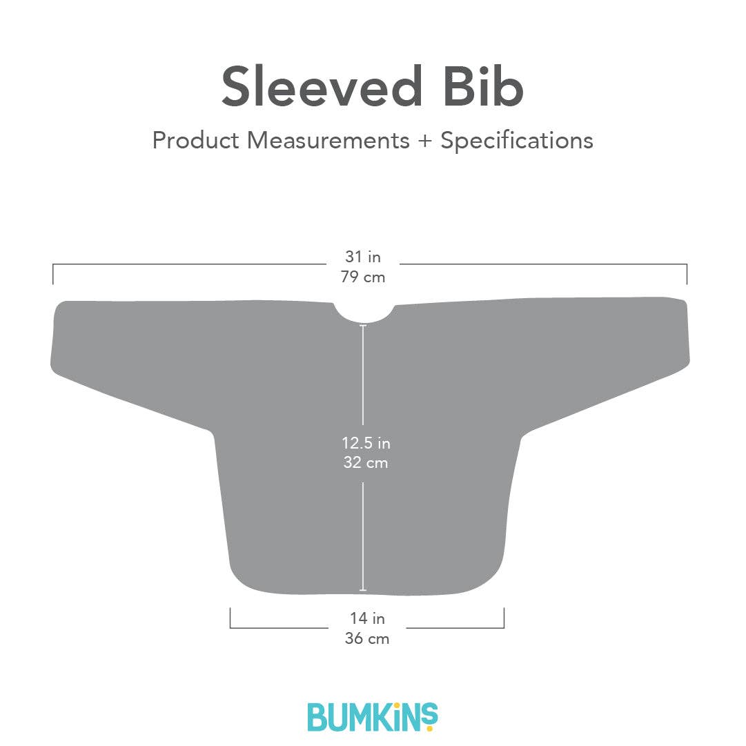 Sleeved Bib: Motley Check