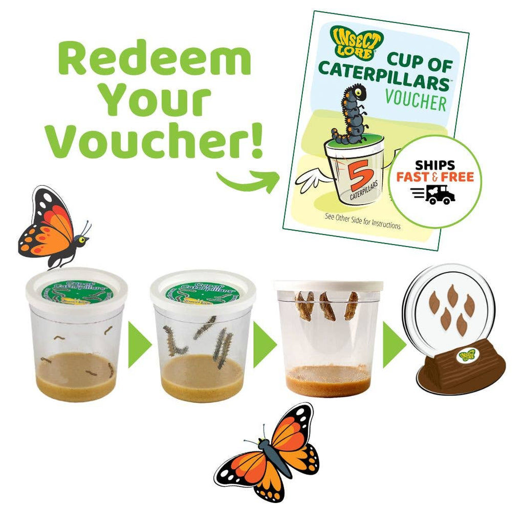 Butterfly Garden® Growing Kit with PREPAID Voucher