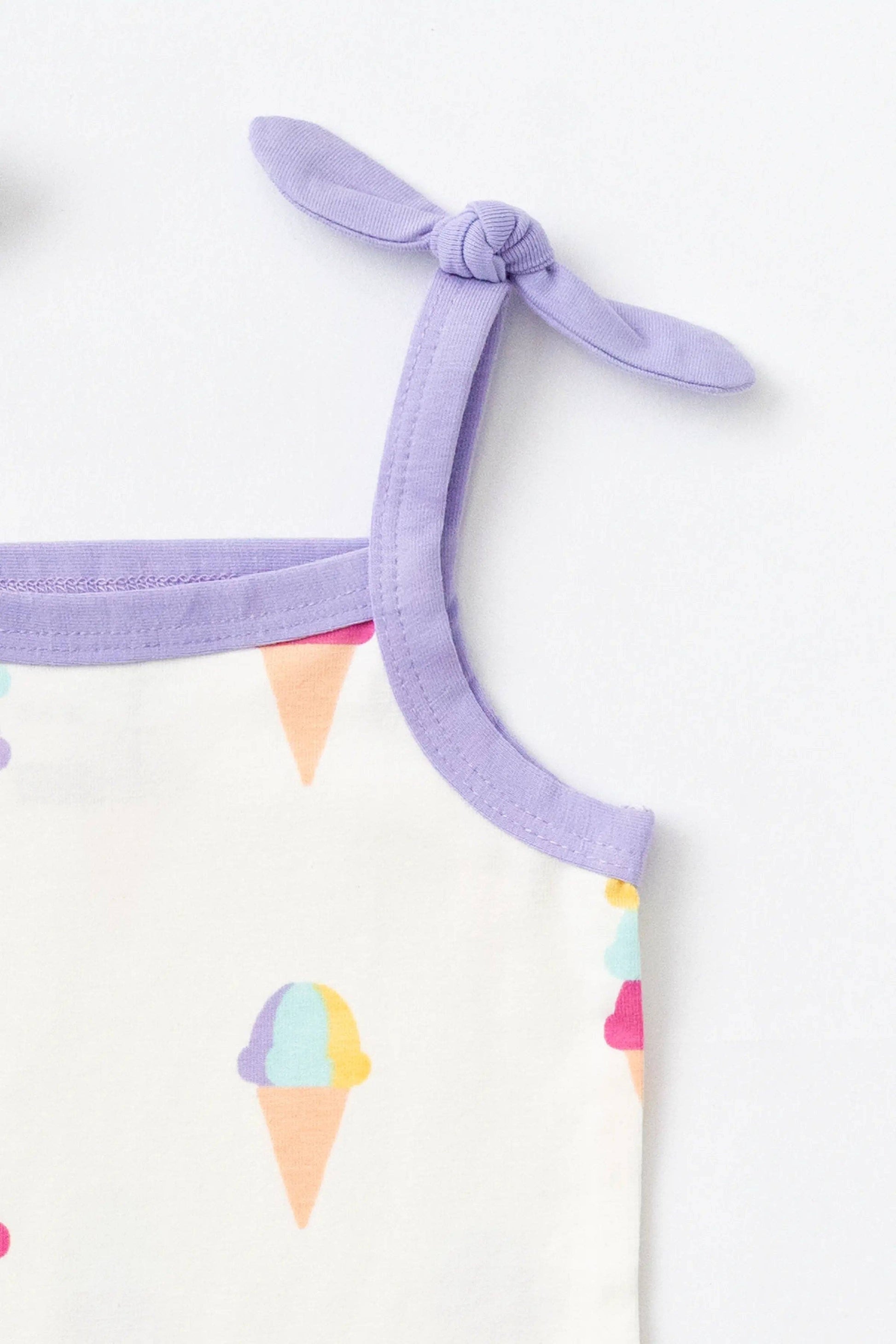 Ruffle Short Set - Ice Cream Social