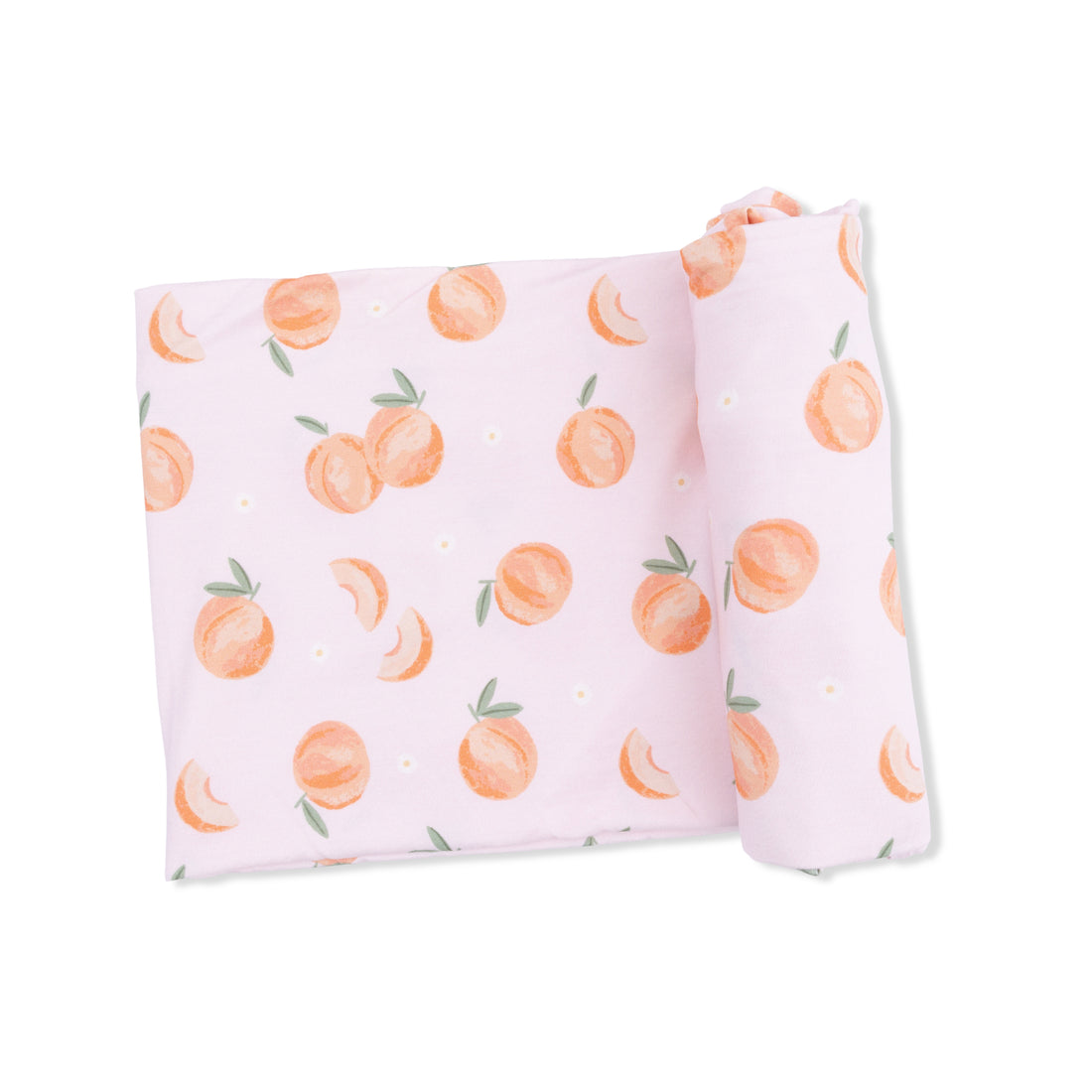 Sweet Peach Swaddle Blanket