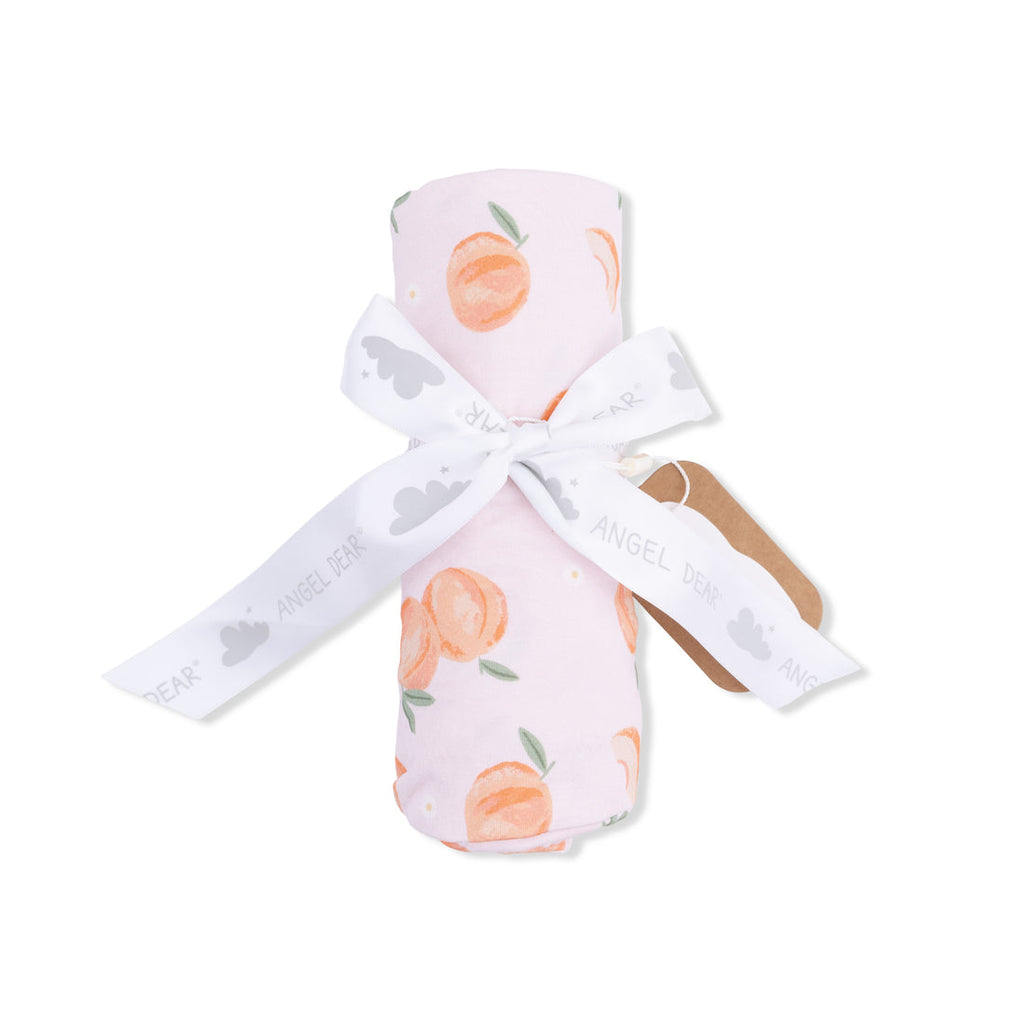 Sweet Peach Swaddle Blanket
