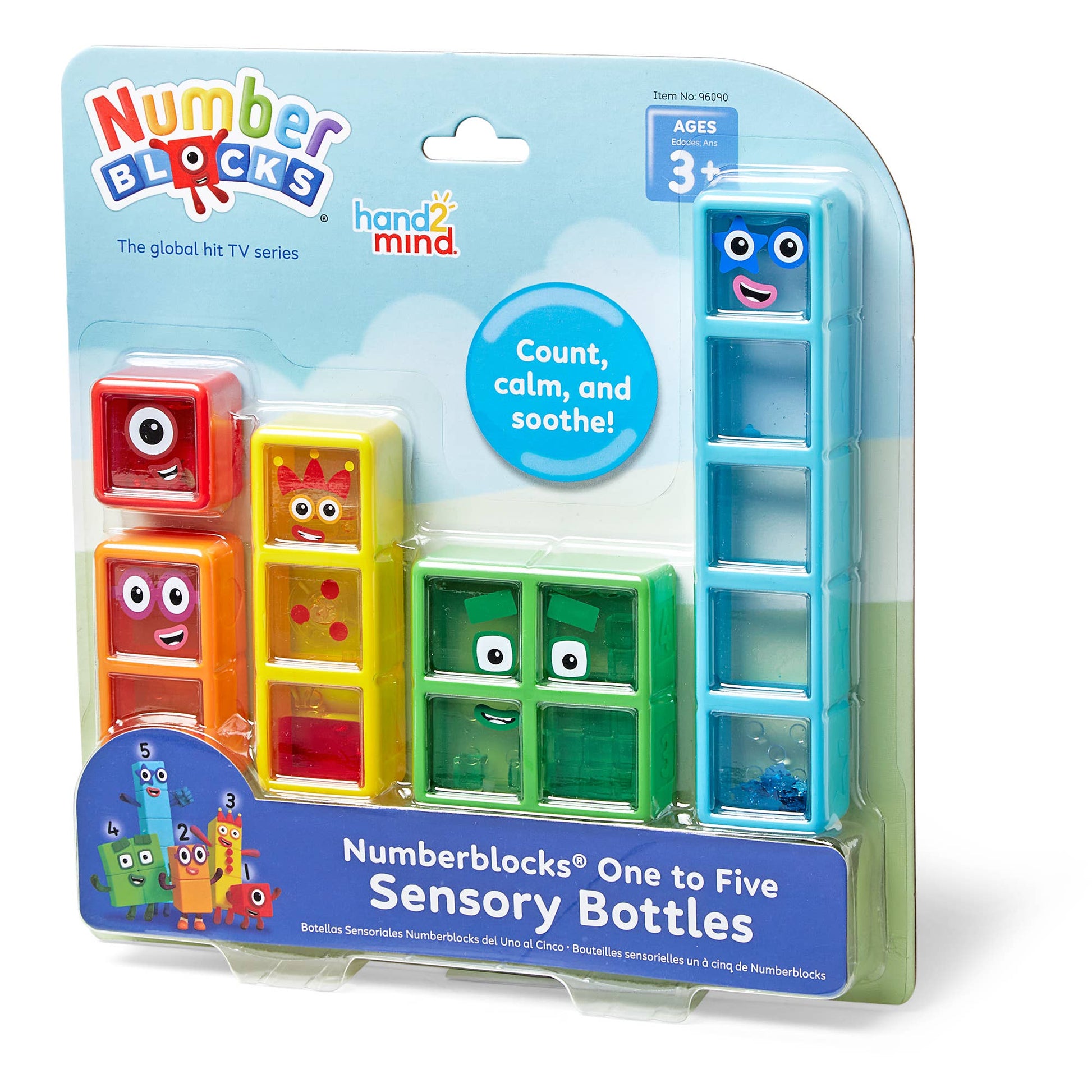Numberblocks® One to Five Sensory Tubes